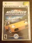 Need for Speed: Hot Pursuit 2 Platinum Hits (Microsoft Xbox, 2003) CIB