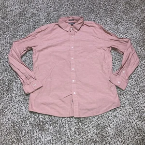 Camisa Eddie Bauer Calce Clásico Para Hombre Talla XL Roja Claro Abotonada Manga Larga - Imagen 1 de 5