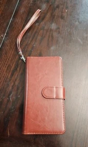 Funda de Cuero Genuino para Samsung Galaxy Note 9 Marrón con Correa Magnética Envío Rápido - Imagen 1 de 5