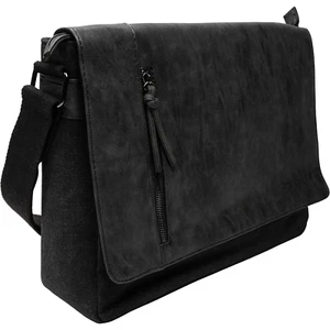Collegetasche Tasche Umhängetasche DIN A4 Schultasche Arbeitstasche Canvas Uni - Bild 1 von 8