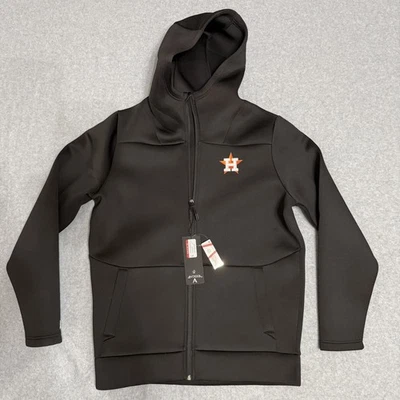 🔥 Houston Astros Antigua Protect Sudadera con Capucha Cremallera Completa - Negra - Para Hombre L - Nueva con Etiquetas 🧡⚾  Foto 1 de 4