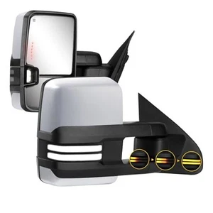  Specchietti retrovisori traino Switchback verniciati 636R compatibili con argento 2014-2018 - Foto 1 di 8