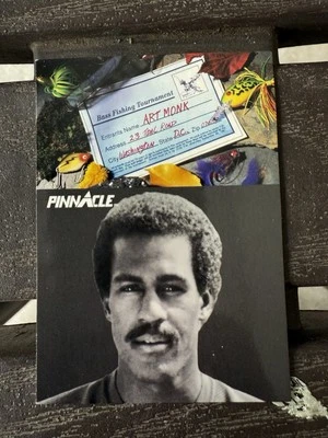Pinnacle 1991 Pro Sideline #411 Art Monk - Image 1 of 2