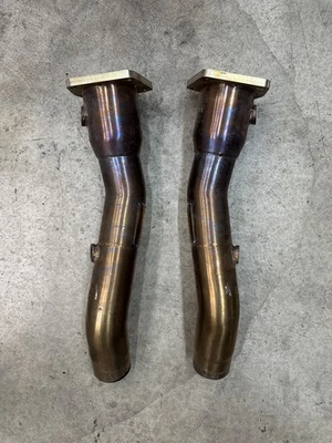 2006-2009 FVD Brombacher Porsche 991 997.1 Turbo MotorSport Exhaust System - Image 1 of 4