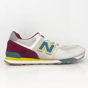 New Balance Boys 574 V1 GC574PR1 Gray Running Shoes Sneakers Size 6.5 M - Picture 1 of 12