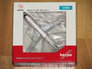 Herpa Wings 529020 Qantas Airways Boeing 737-800 "Retro Roo II" 1:500 nuevo + embalaje original - Imagen 1 de 2