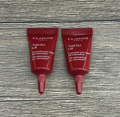 娇韵诗 Total Eye Lift 滋润眼部精华液 0.1 盎司 2 件装 — 第 1/2 张图片