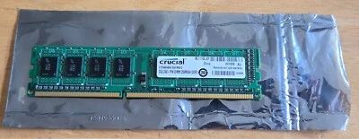 Crucial -  2GB PC3-10600 DDR3-1333MHz non-ECC - CT25664BA1339.M8FD - Image 1 of 2