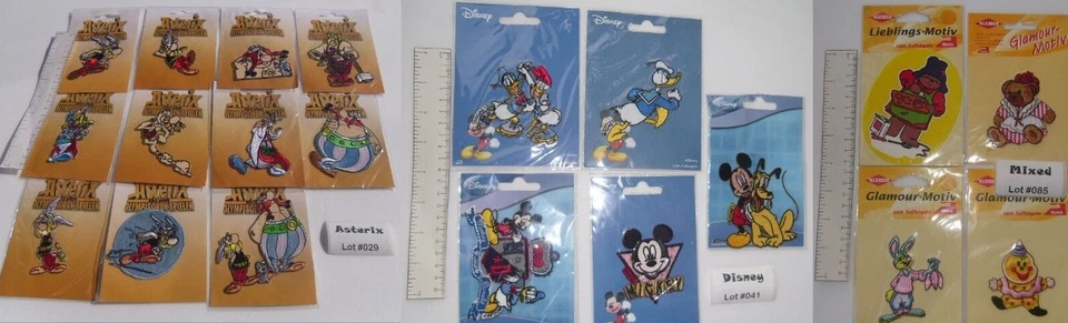 Stitch Embroidered Iron On Patch Aufnäher Disney Sesame Street Donald Duck Lots - Bild 1 von 1
