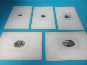 LOT OF 5 BANKNOTE STATES PROOF ENGRAVING ART PLATES MONTANA INDIANA KY RI WV - Picture 1 of 17