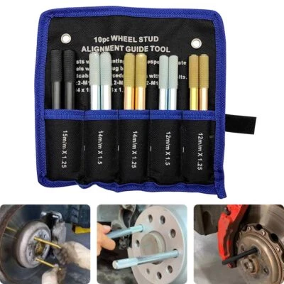 10Stk Stahl Radmontagehilfe Radwechsel Reifenmontagehilfe Reifen Felge 5 Größen - Bild 1 von 4