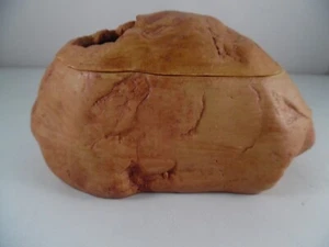 Resin Snake Hideout Rock-Brown-Small-HX013-Small - Picture 1 of 3