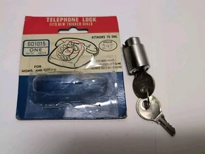 Ferum Telephone Lock BD1015 Vintage Rotary Phones NOS JBTr23 - Picture 1 of 3