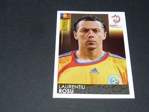 N°325 LAURENTIU ROSU ROMANIA PANINI FOOTBALL UEFA EURO 2008