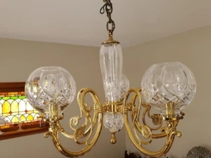 Waterford Chandelier Lismore 5 arm - Picture 1 of 5