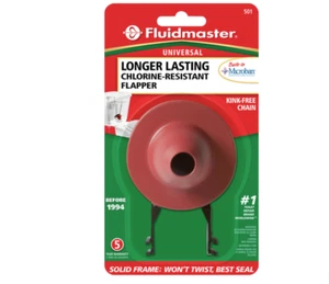 Aleta de inodoro Fluidmaster 501 universal resistente al cloro de mayor duración - Nueva - Imagen 1 de 3