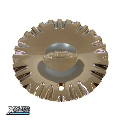 Limited Alloy Wheels 999 Chrome Wheel Rim Center Cap L-999-CAP ST-TML712-036 - Image 1 of 2