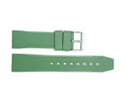 Bracelet de montre en caoutchouc Bonetto Cinturini Italie 22 mm, vert modèle militaire 324