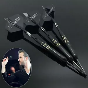 Set Freccette Punta Ago Acciaio Tungsteno Competizione Professionale 3pz con Custodia 23g - Foto 1 di 9