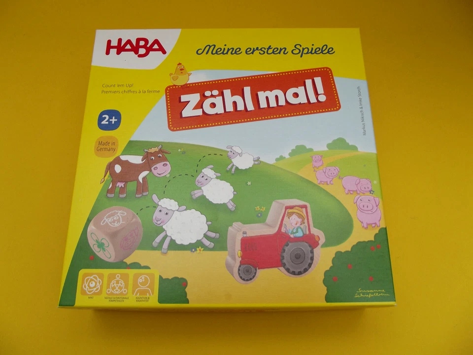* Meine ersten Spiele - Zähl mal! * von Haba, ab 2 Jahre - Bild 1 von 1