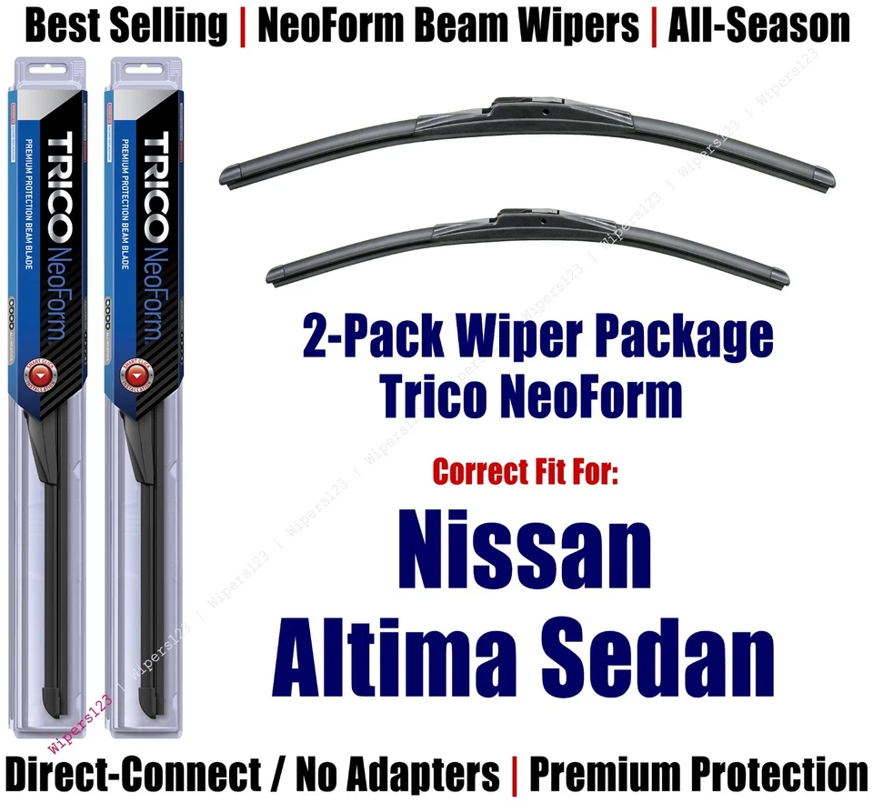 Paquete de 2 limpiaparabrisas NeoForm súper premium aptos para Nissan Altima 2013-2018 - 16280/160 Foto 1 de 1