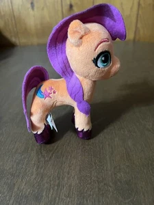 2021 MY LITTLE PONY A New Generation SUNNY STARSCOUT 7" Pony Plush NWT Mlp - Picture 1 of 11