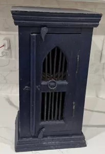 Vintage Mid Century Liquor Storage Cabinet 21” Tall Rare Prison Look Table Top - Picture 1 of 11