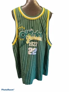 Harlem Globetrotters Mens Size 3XL Green Yellow Curly #22 Basketball Tank Jersey - Picture 1 of 10