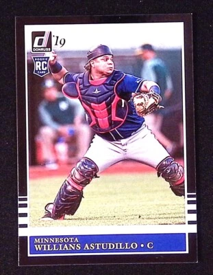 Willians Astudillo RC Minnesota Twins 2019 Panini Donruss Baseball #241 - Image 1 of 2