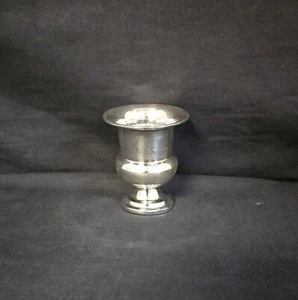 Kleine Sterling Silber Vase in Urnenform gemarkt/signiert "-W-" 48 Gramm - Bild 1 von 12