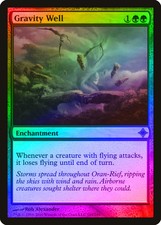 Gravity Well FOIL Rise of the Eldrazi PLD Green Uncommon MAGIC CARD ABUGames