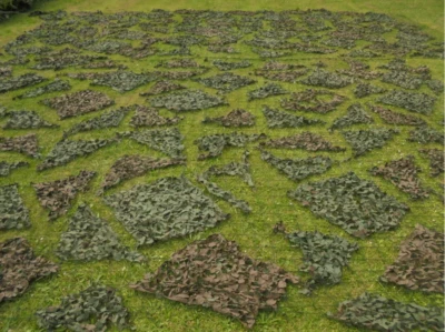 Ex British Army - Camouflage netting, cam net. 6.5m x 4m - Image 1 of 4