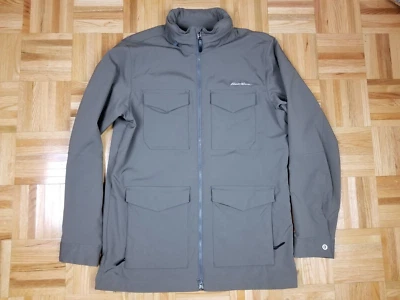 EDDIE BAUER TRAVES FLEXION M-61 STYLE GRAY JACKET SZ MEDIUM - Image 1 of 4