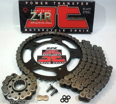 1992-99 CBR900rr JT Z1R 520 KIT DE CADENA Y PIÑONES ANILLO X * Aceleración rápida Foto 1 de 4
