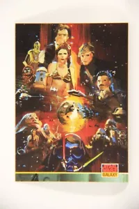 Star Wars Galaxy 1994 Topps Card #189 Characters From ROTJ Artwork ENG L008302 - Picture 1 of 2