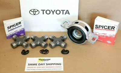 2007-2021 Toyota Tundra Rear 2 Piece Driveline U-Joint Hanger Bearing Kit Spicer - Image 1 of 4