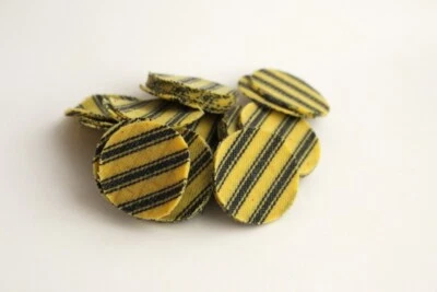 .30-.39 CAL 7/8" PREMIUM LUBE® PILLOW TICKING SHOOTING PATCH /QTY. 100/ EMSS3187 - Image 1 of 4