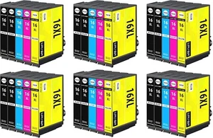 Ink Cartridges Compatible for Epson 16-XL Multipack of 30 - Picture 1 of 5