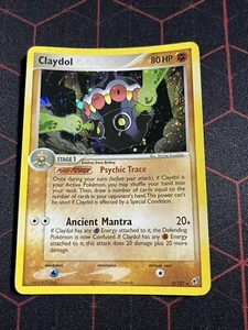 Claydol 5/107 Holo Vintage 2005  EX Deoxys Pokemon Card LP - Picture 1 of 10