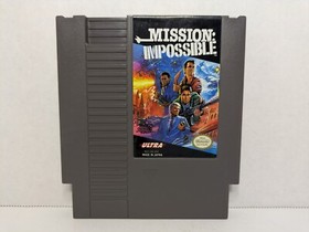 Mission: Impossible (Nintendo Entertainment System, NES, 1990) Aut&eacute;ntico Probado