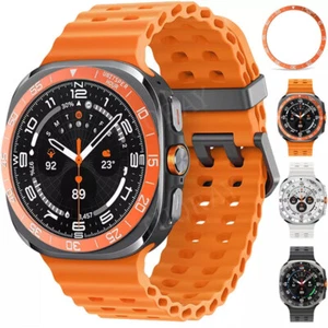 Lünette Ring Styling Frame Case für Samsung Galaxy Watch Ultra 47mm Metall Cover - Picture 1 of 26