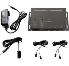 Hidden IR Infrared Remote Control Repeater Extender Emitter Receiver System Kit