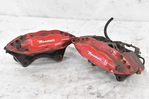 🚀 2014-2019 MASERATI GHIBLI SQ4 BREMBO REAR LEFT + RIGHT BRAKE CALIPER SET OEM - Picture 1 of 17