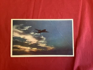 United airline DC-6 Vintage Post Card - Picture 1 of 2