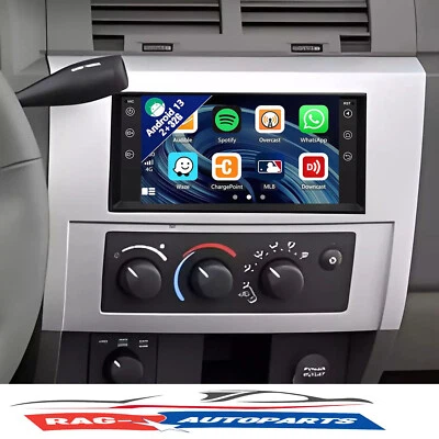 For 2008-2011 Dodge Dakota GPS Navigation 7" Carplay Radio Stereo GPS 2+32G - Image 1 of 4
