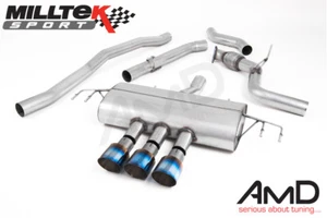 Milltek Honda Civic Type R FK8 Cat Back Exhaust Non Resonated Race SSXHO253 - Picture 1 of 1