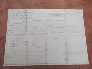 RCM&E Plans of the Fizza a sport aerobatic model with magazine article - Picture 1 of 4