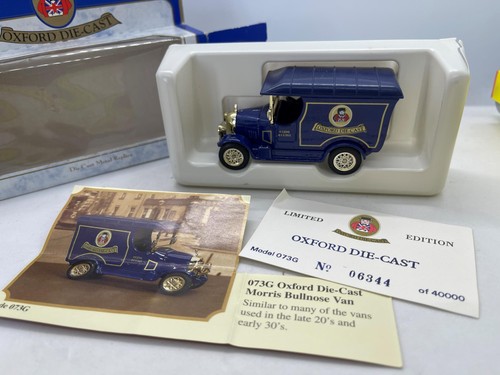 VANS Oxford Die Cast Morris Bullnose Van Edizione Limitata