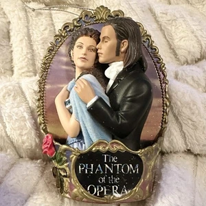 Vtg 1986 Phantom of the Opera Ornament Musical Really Useful Group Ltd Christine - Picture 1 of 4