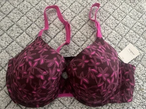Women's Size 40D Bra Cotton Everyday Demi T-Shirt Bra - Auden - Picture 1 of 7